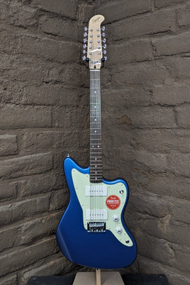Squier Paranormal Jazzmaster XII 12-string Electric Guitar - Lake Placid Blue (New)