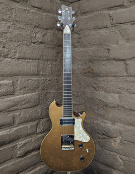 Walt Electric Barnyard Electric Guitar - Gold Top (Used)