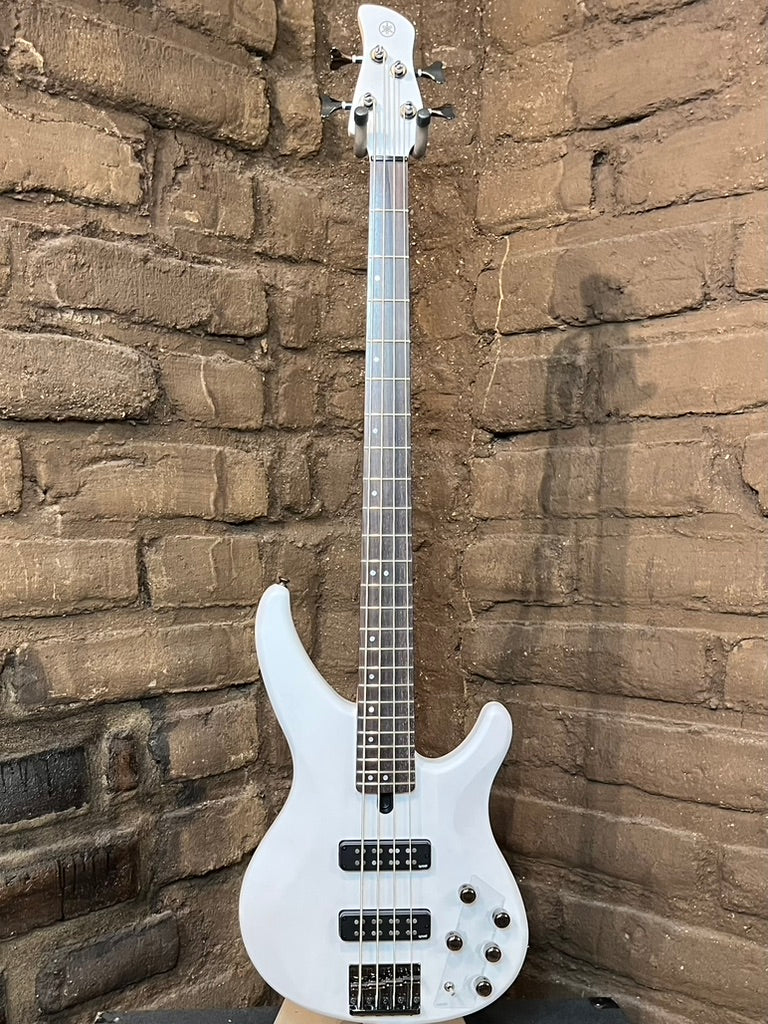 Yamaha TRBX504 4-string Bass Guitar - Translucent White (New