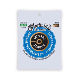 Martin Authentic Acoustic SP® Guitar Strings Phosphor Bronze 10-47 12-String MA500