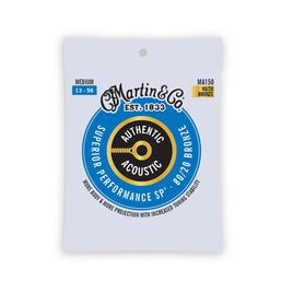 Martin Authentic Acoustic SP® Guitar Strings 80/20 Bronze 13-56 MA150
