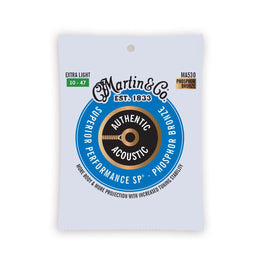 Martin Authentic Acoustic SP® Guitar Strings Phosphor Bronze 10-47 MA530