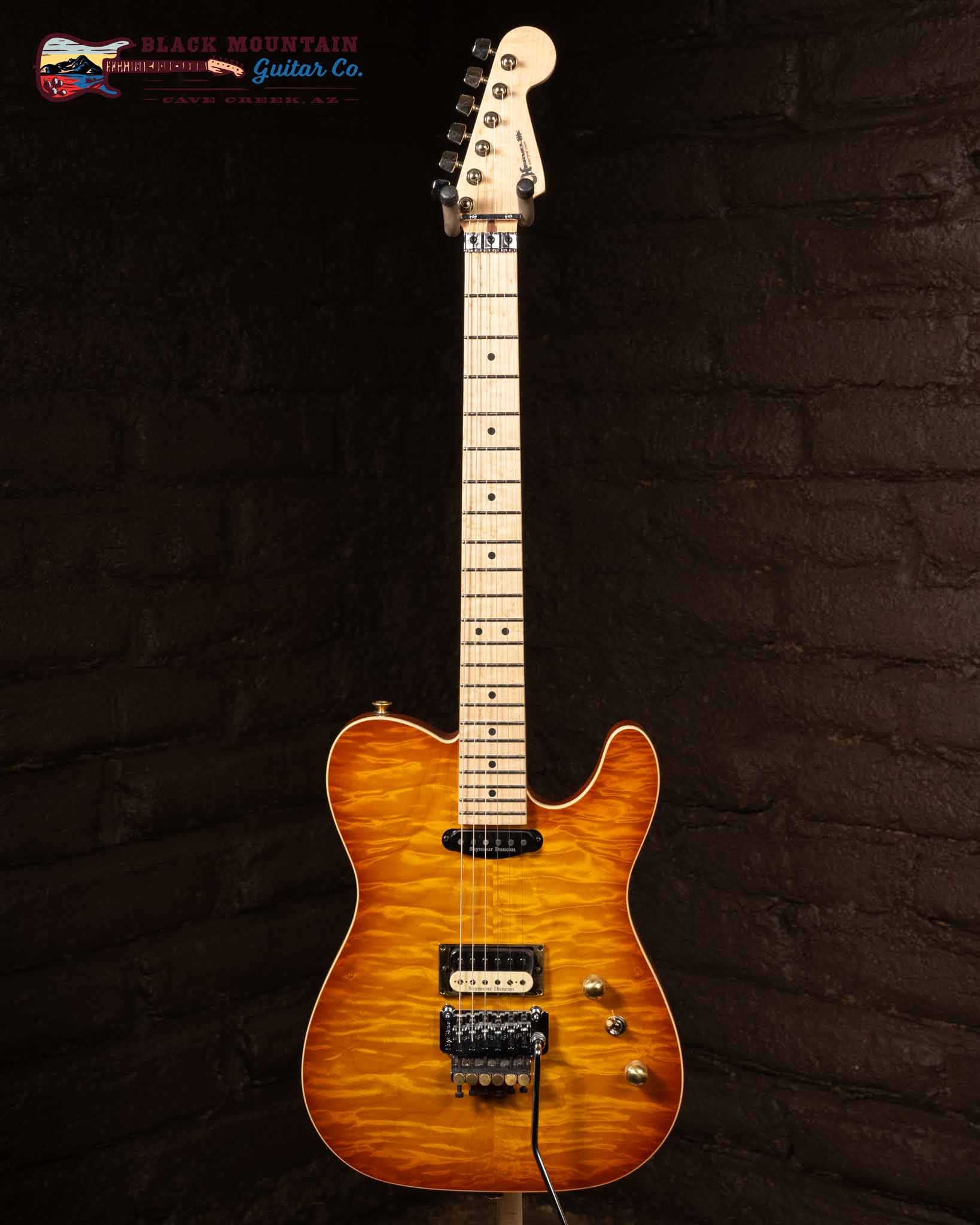 Charvel Custom Shop Style 2 HS Floyd Rose 84 Flame Maple Top
