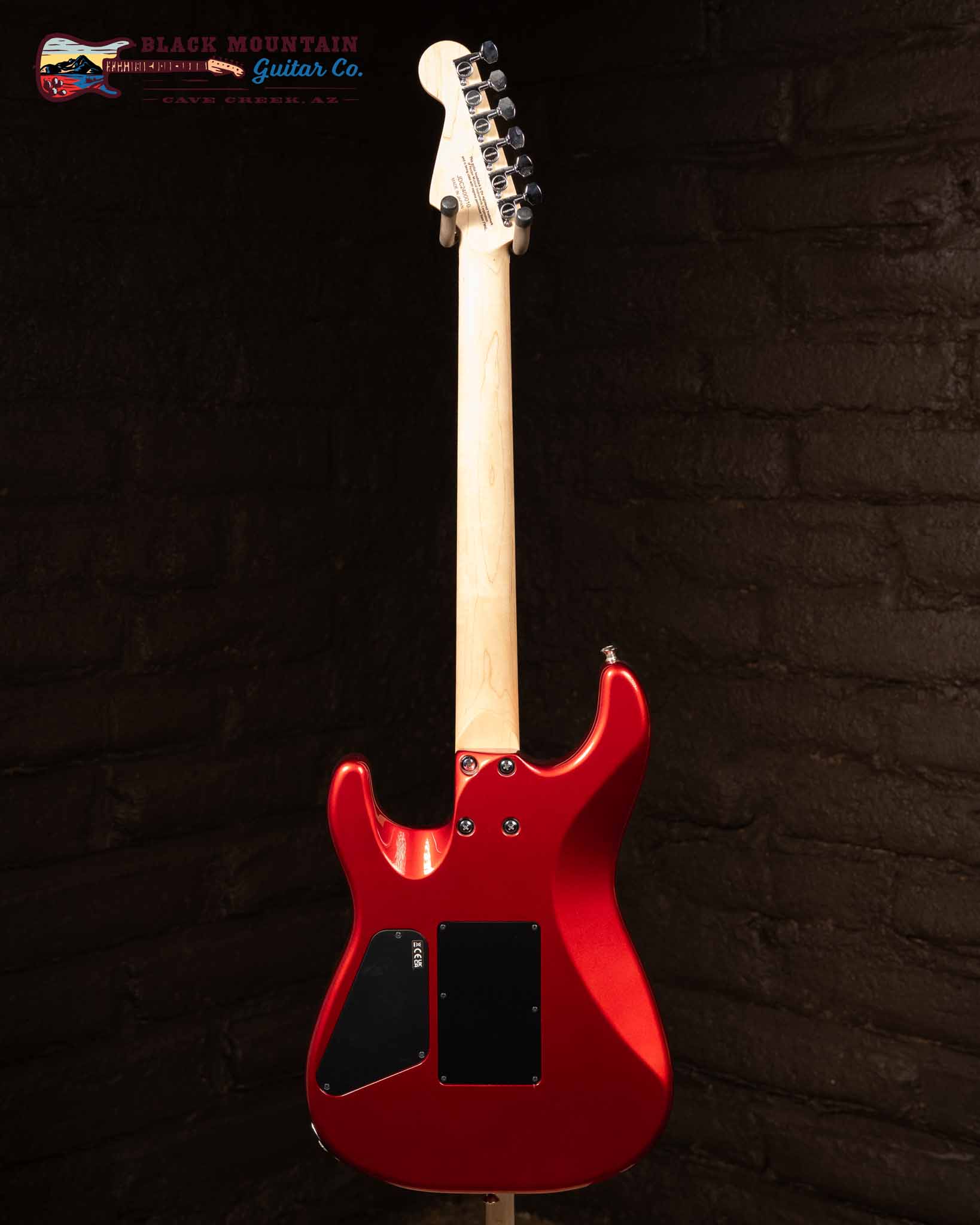 Charvel MJ Series San Dimas Style 1 HSS Metallic Red| Black