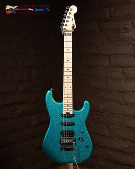 Charvel Pro-Mod San Dimas Style 1 HSS, Aqua Flake - Electric Ed Modified