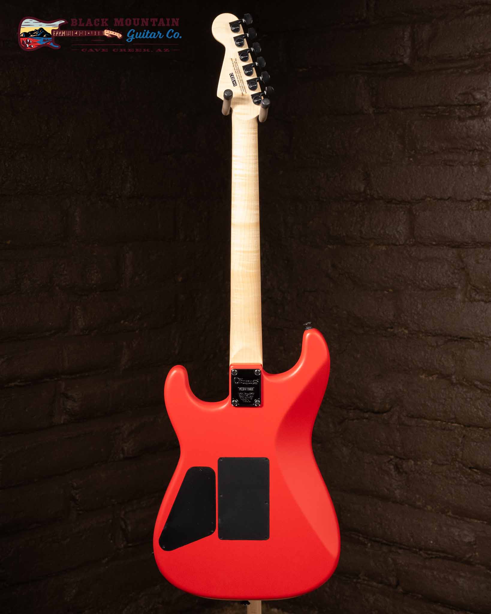 Charvel Pro-Mod San Dimas Style 1 - Satin Ferrari Red (New)| Black