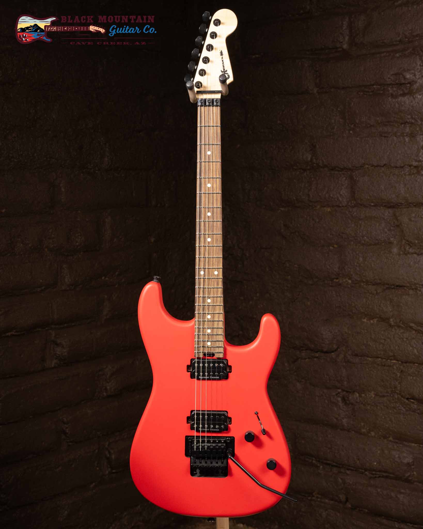 Charvel Pro-Mod San Dimas Style 1 - Satin Ferrari Red (New)| Black
