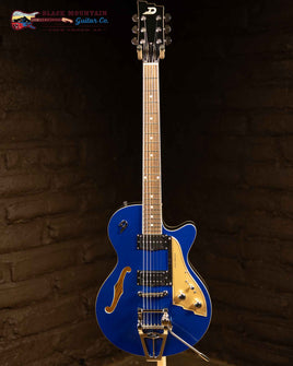 Duesenberg Starplayer TV Semi-hollowbody Electric Guitar - Blue Sparkle (New)
