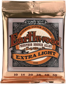 Ernie Ball Extra Light Earthwood Phosphor Bronze Alloy 10-50
