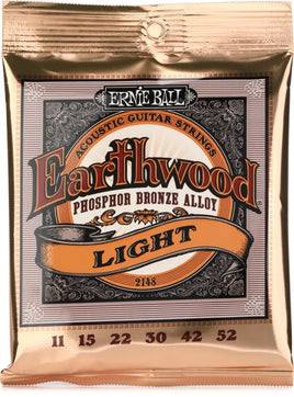 Ernie Ball Light Earthwood Phosphor Bronze Alloy 11-52