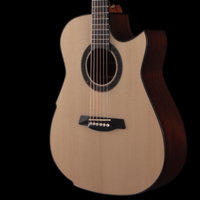 
              Hozen Guitars Gold Label Mod-D - Swiss Moon Spruce Ultra-Thin Poly
            