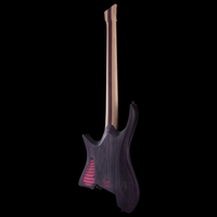 
              OD Guitars Minerva 7 String - Maple Burl, Matte Pink and Purple
            