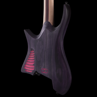 
              OD Guitars Minerva 7 String - Maple Burl, Matte Pink and Purple
            