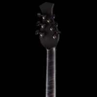 
              Sanez Guitars Ogive - Translucent Red Acrylic with Layer of Gold Leaf Underneath/Candy Red, Vermillion Polyurethane
            