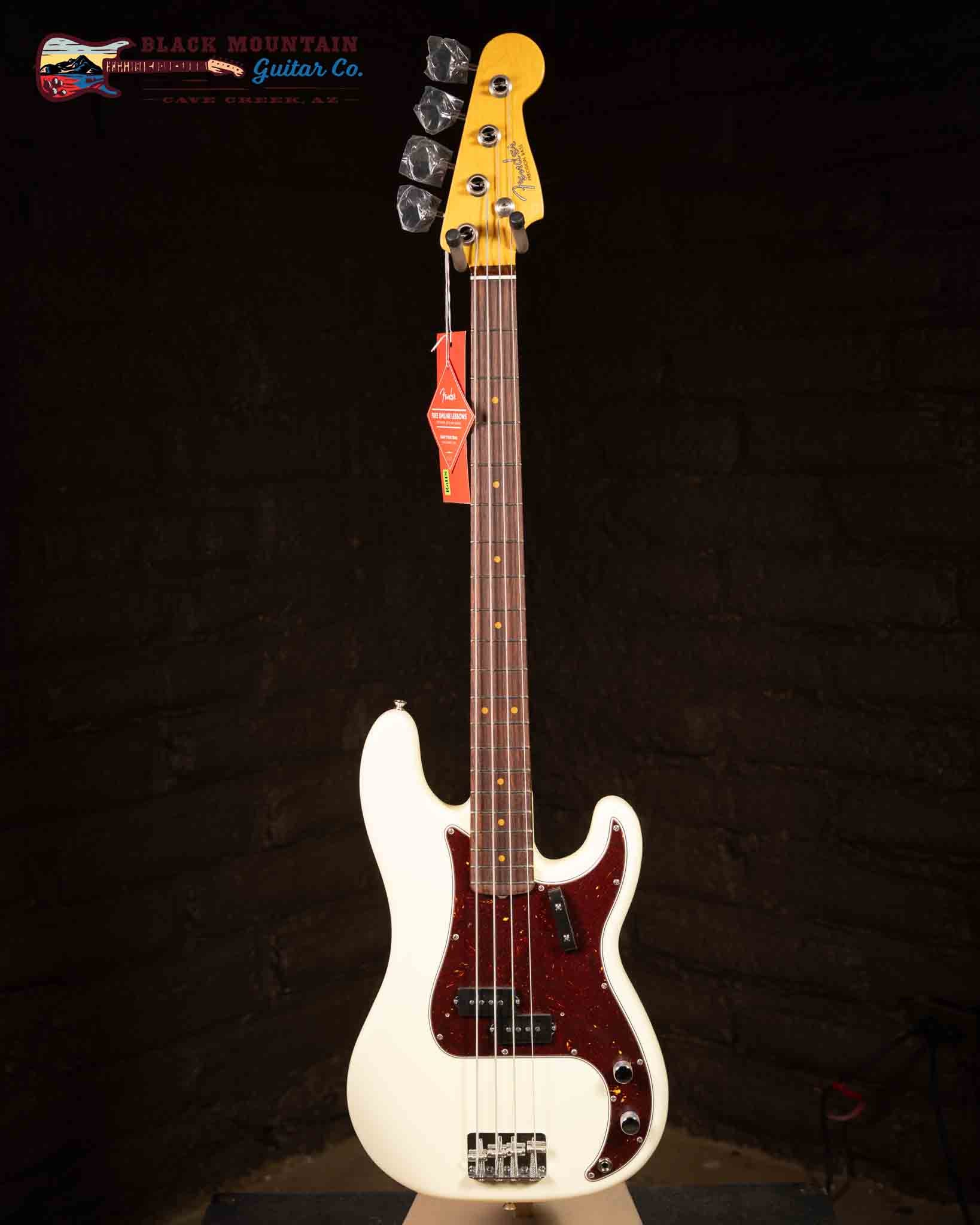 Fender American Vintage II 1960 Precision Bass Olympic White (New