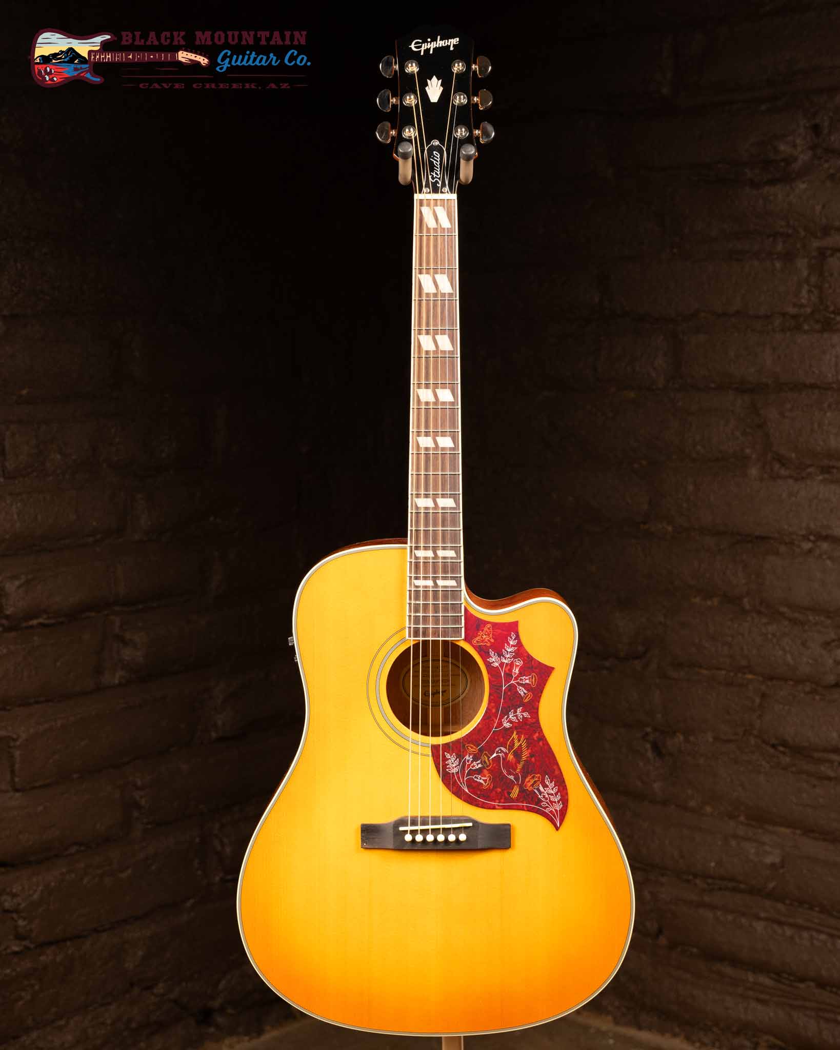 Epiphone Hummingbird Studio EC, Heritage Cherry Sunburst (New
