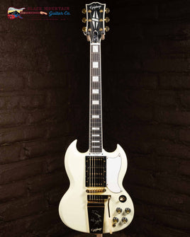 Epiphone IGC 1963 Les Paul SG Custom With Maestro Vibrola, Classic White (New)