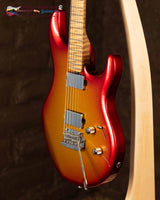 
              Ernie Ball Music Man Luke 4 HH - Fireball with Maple Fingerboard (New)
            