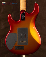 
              Ernie Ball Music Man Luke 4 HH - Fireball with Maple Fingerboard (New)
            