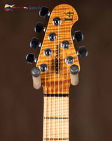 
              Ernie Ball Music Man Luke 4 HH - Fireball with Maple Fingerboard (New)
            
