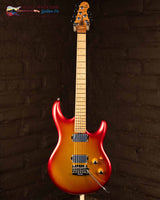 
              Ernie Ball Music Man Luke 4 HH - Fireball with Maple Fingerboard (New)
            