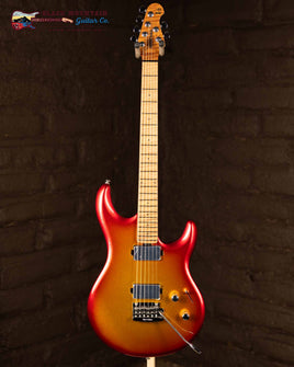 Ernie Ball Music Man Luke 4 HH - Fireball with Maple Fingerboard (New)