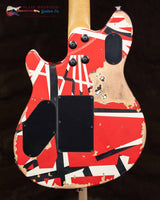 
              EVH Limited Edition Wolfgang Special Striped Series- Red/Black/White Aged (New)
            