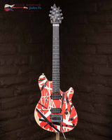 
              EVH Limited Edition Wolfgang Special Striped Series- Red/Black/White Aged (New)
            