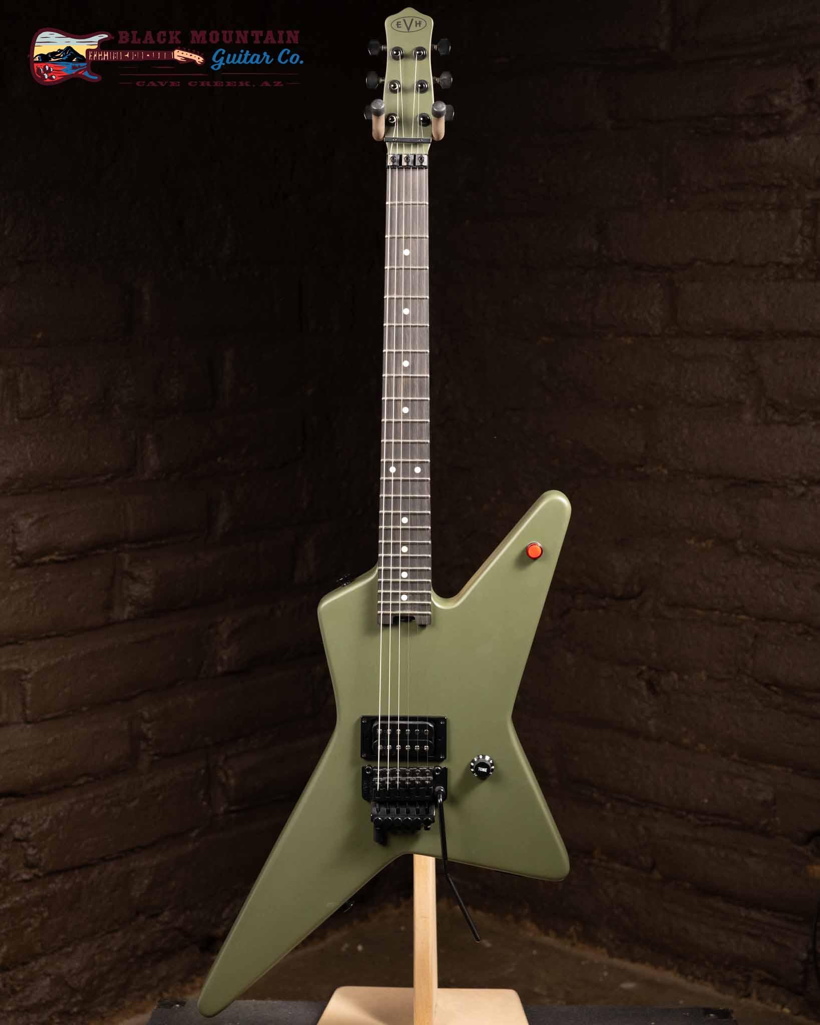 EVH Limited Edition Star- Matte Army Drab| Black Mountain Guitar Co