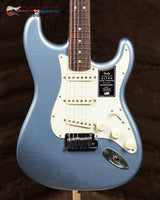 
              Fender American Ultra Luxe Vintage '60s Custom Stratocaster® - Ice Blue Metallic (New)
            