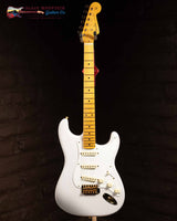 
              Fender Limited Edition American Vintage II 1957 Stratocaster, Flame Maple Fingerboard, White Blonde With Gold Hardware (New)
            