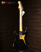 
              Fender Custom Shop 60's Stratocaster HSS Floyd Rose Heavy Relic - Black over Sunburst (New)
            