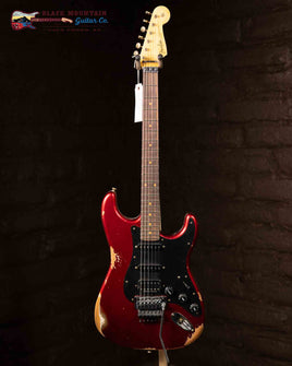 Fender Custom Shop 60's Stratocaster HSS Floyd Rose Heavy Relic - Candy Apple Red (Used)