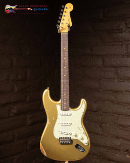 Fender Custom Shop 1963 Stratocaster Heavy Relic - Aztec Gold (New)