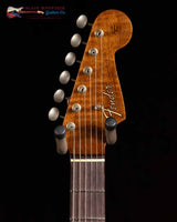 
              Fender Custom Shop B5 Artisan Dual P90 Stratocaster Flame Maple Top Relic- Violin Burst (New)
            