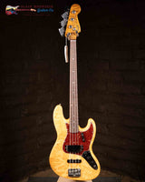
              Fender Custom Shop Artisan Maple Burl Jazz Bass - Aged Natural (New)
            