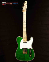 
              Fender Custom Shop Austin McNutt Masterbuilt '52 Telecaster Deluxe Closet Classic - Trans Green Top Natural Sides & Back (New)
            