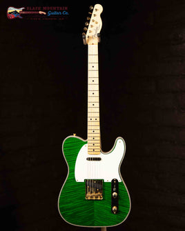 Fender Custom Shop Austin McNutt Masterbuilt '52 Telecaster Deluxe Closet Classic - Trans Green Top Natural Sides & Back (New)