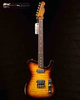 
              Fender Custom Shop Austin McNutt Masterbuilt Journeyman Relic Telecaster - Quilted Maple Top and Back - 3-Tone Chocolate Burst (New)
            