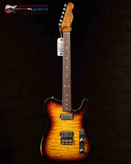 Fender Custom Shop Austin McNutt Masterbuilt Journeyman Relic Telecaster - Quilted Maple Top and Back - 3-Tone Chocolate Burst (New)