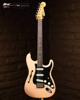 
              Fender Custom Shop '65 Stratocaster Hollow Body with F-Hole Deluxe Closet Classic- Aged Shell Pink (New)
            