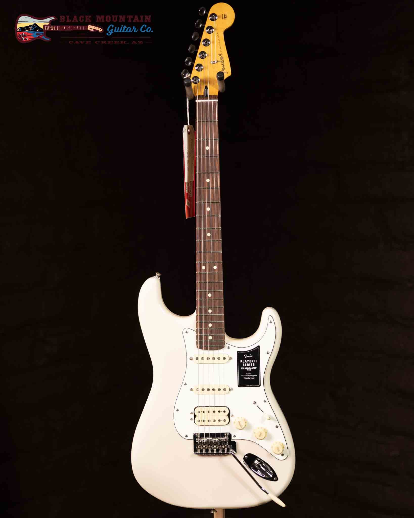 Fender Player II Stratocaster HSS - White Blonde (New)| Black