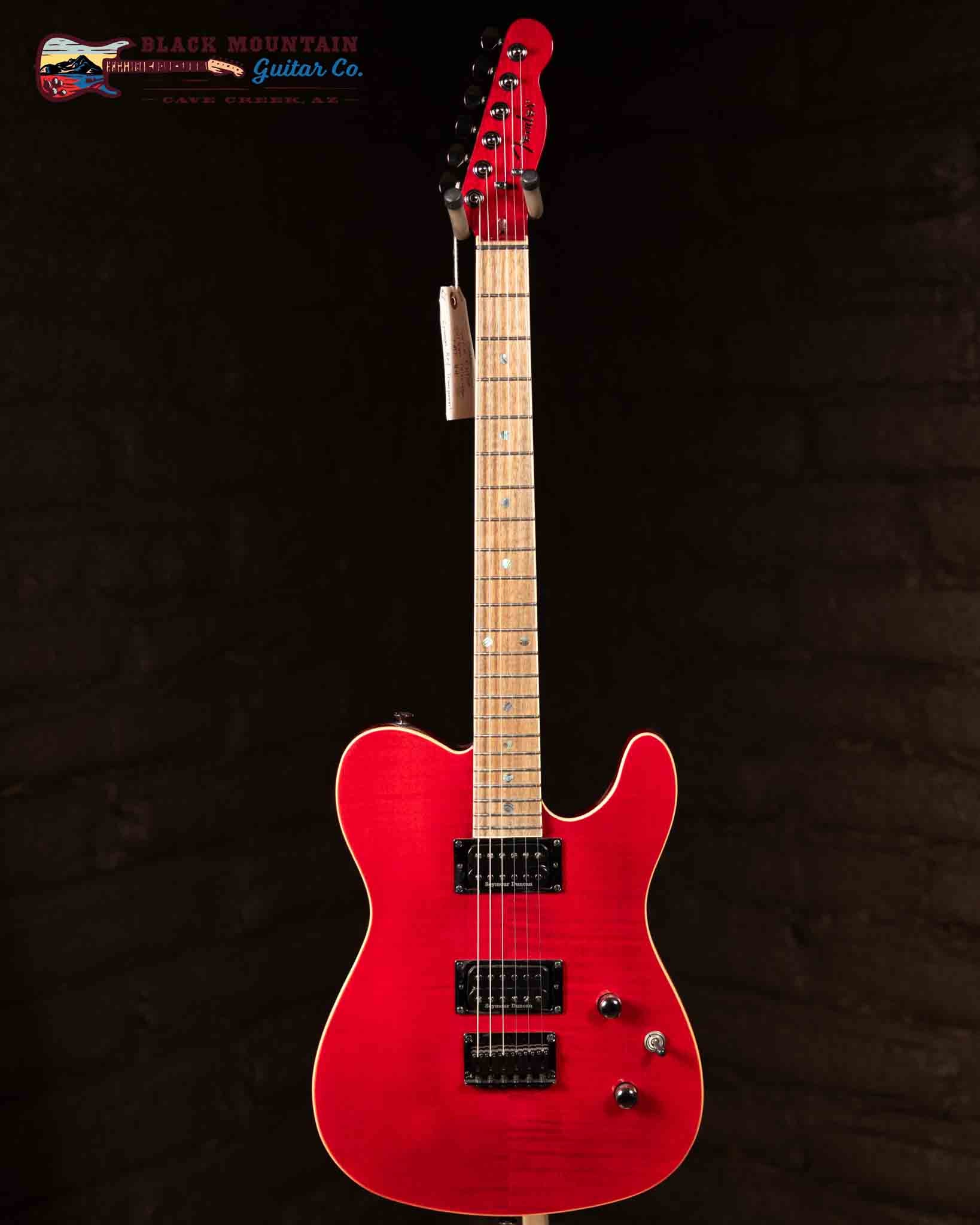 Fender Special Edition Custom Telecaster Crimson Red Transparent
