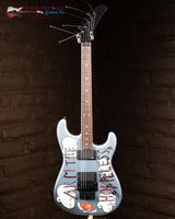 
              Fender Tom Morello's "Arm The Homeless" Guitar - Blue Ice Metallic with "Arm The Homeless" Artwork (New)
            