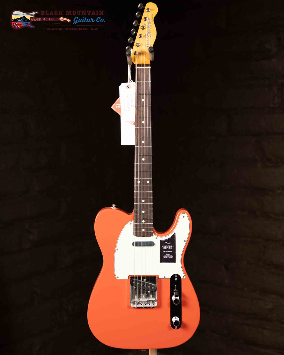 【美品】Fender Vintera II '60s Telecaster Fender Vintera II '60s Telecaster Thinline (MEX, MN) - black