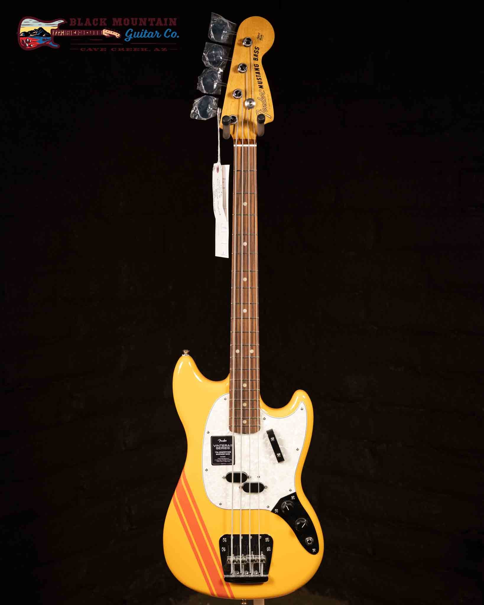 Fender Vintera II '70s Competition Mustang Bass Competition Orange