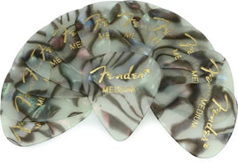 Fender 351 Shape Premium Celluloid Picks - Medium Abalone 12-pack