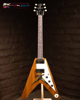 Gibson Custom 1958 Mahogany Flying V Reissue, VOS, Antique Natural (New)