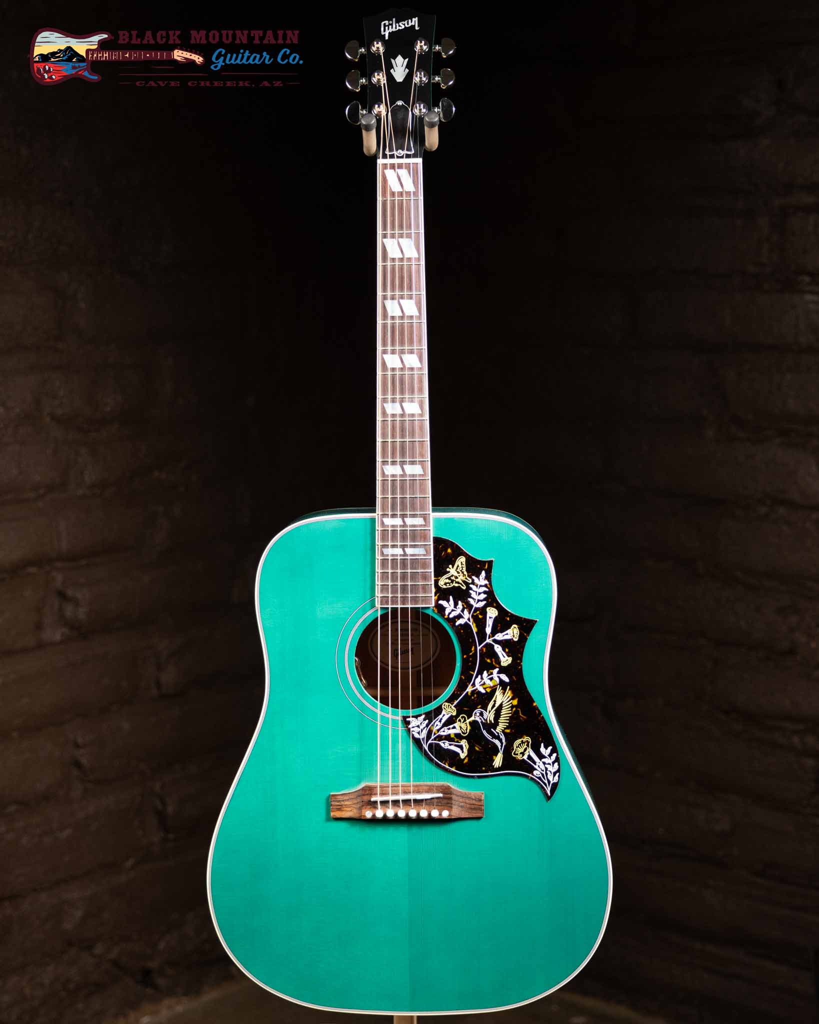 Gibson Hummingbird Standard, Teal (New)| Black Mountain Guitar Co