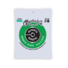 Martin Authentic Acoustic Marquis® Silked Guitar Strings Silk & Steel 11.5-47 MA130S